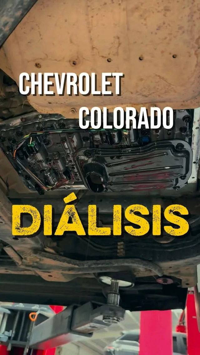 Cambio de aceite de transmisión en Chevrolet Colorado